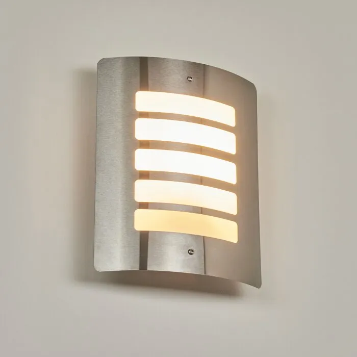 Maleny Applique da esterno Acciaio inox, 1-Luce