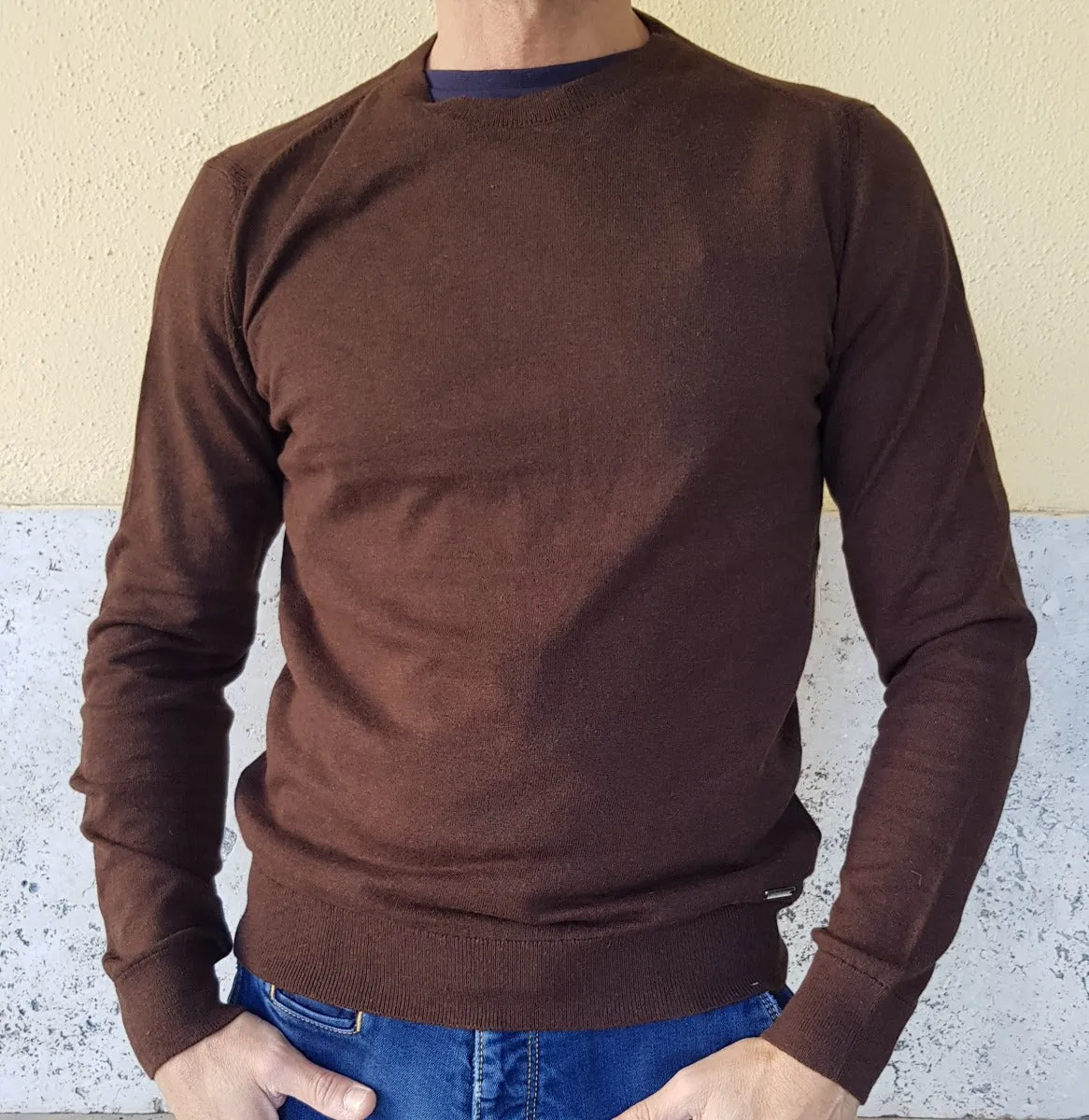 Markup abbigliamento uomo maglioncino seta testa di moro art.425