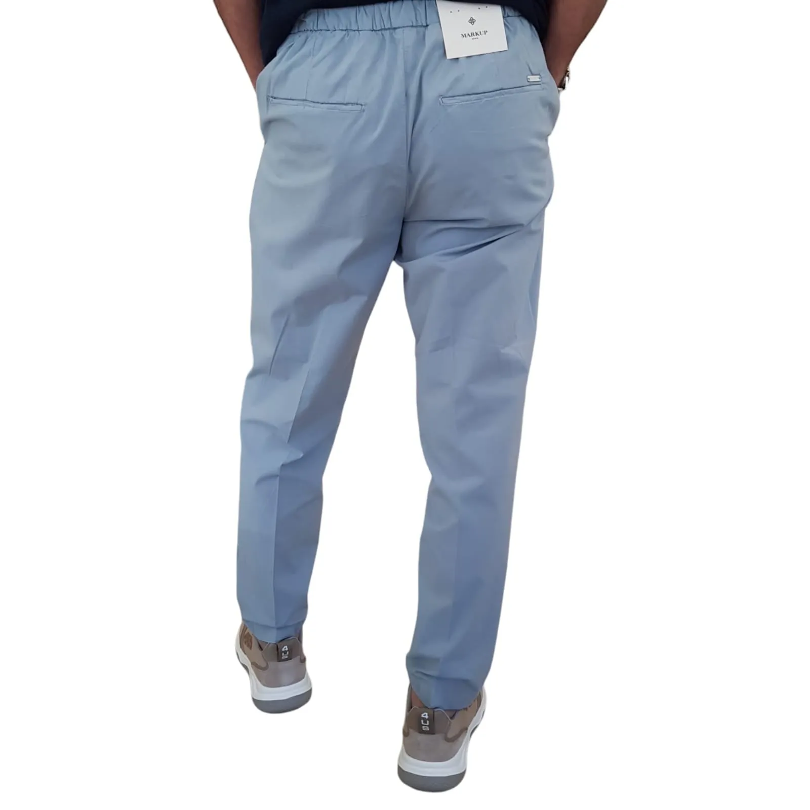 Markup Abbigliamento Uomo Pantalaccio Celeste art.894
