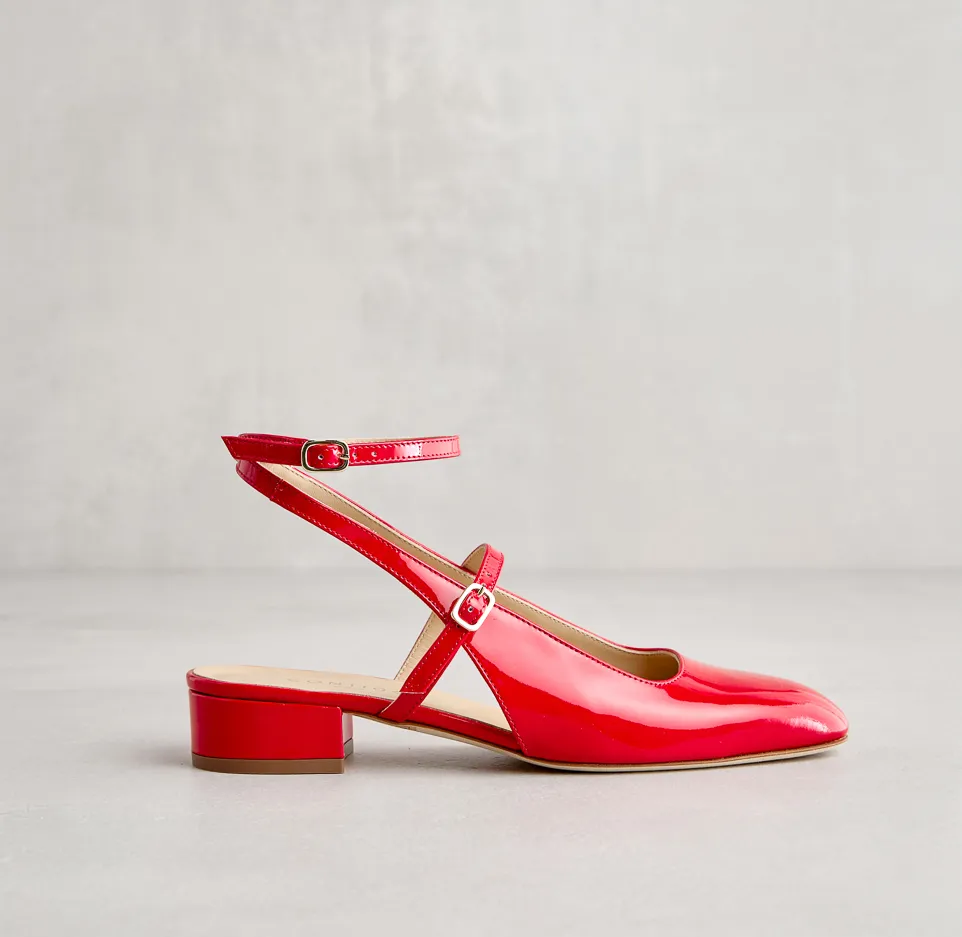Mary Jane Vernice Rossa
