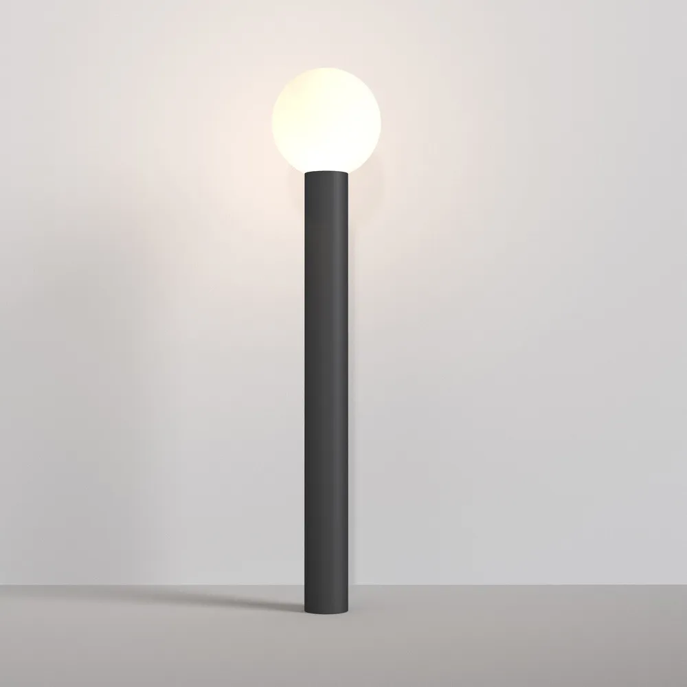 Maytoni  Lampada da terra moderna per esterno e giardino con diffusore a boccia in pvc Bold - 60W