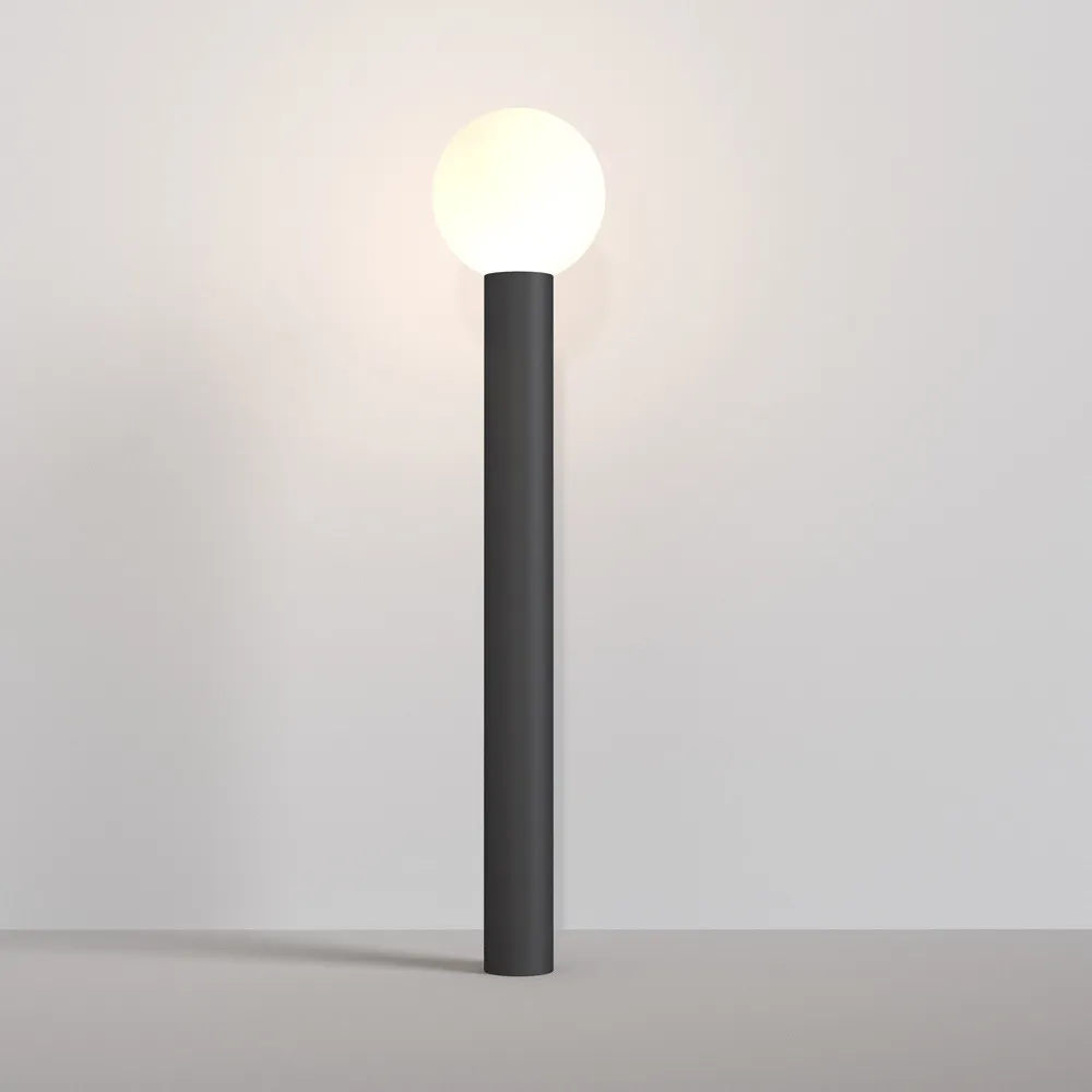 Maytoni  Lampada da terra moderna per esterno e giardino con diffusore a boccia in pvc Bold - 60W