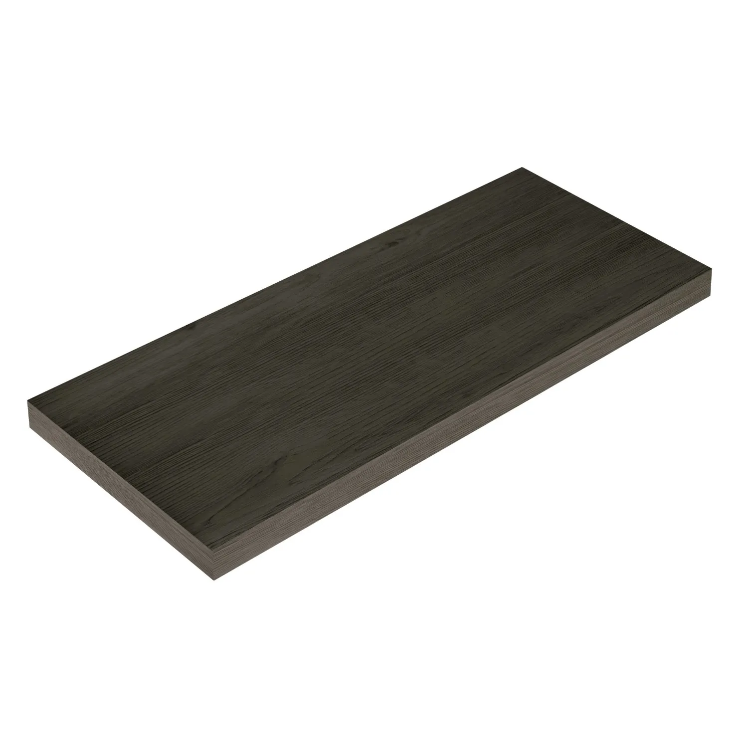 Mensola in legno Smart 1,8x20x56 cm rovere scuro