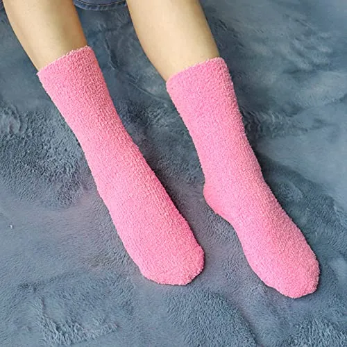 Merclix Calze Vino Donna Divertenti Invernali per Casa con Calda Imbottitura, Suola Antiscivolo Regalo, Mamma, Migliore Amica, p