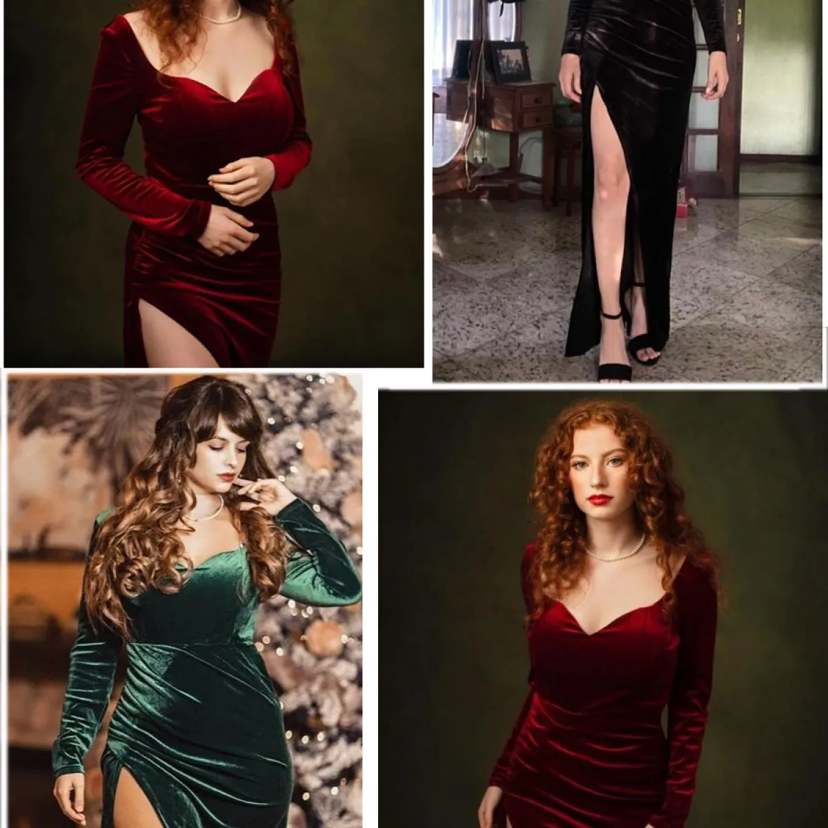 Miss Ord Abito lungo elegante Abito lungo elegante Missord Abiti Missord Abiti con spacco alto