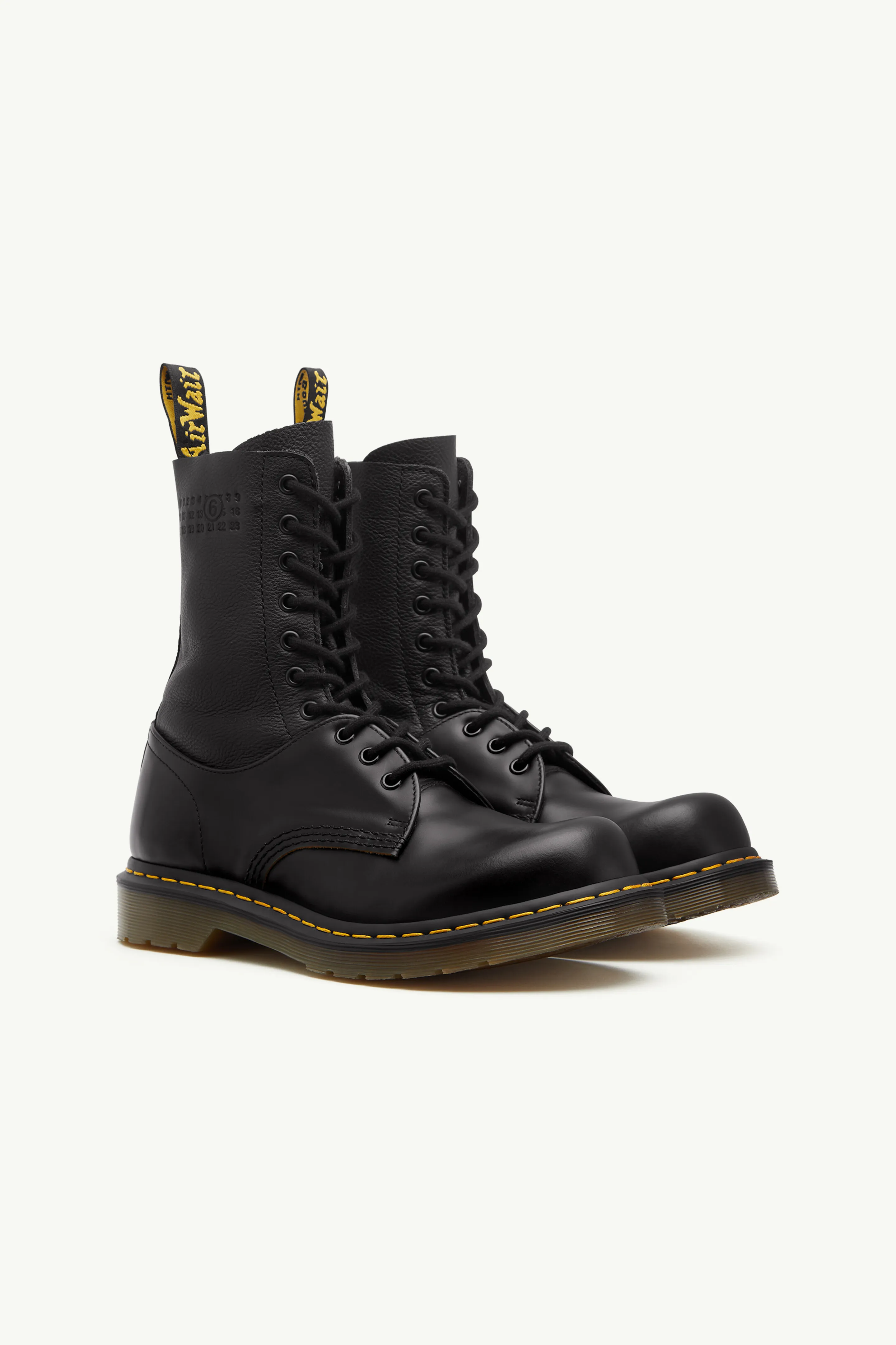 MM6 x Dr. Martens 10 Eye Twisted and Reimagined