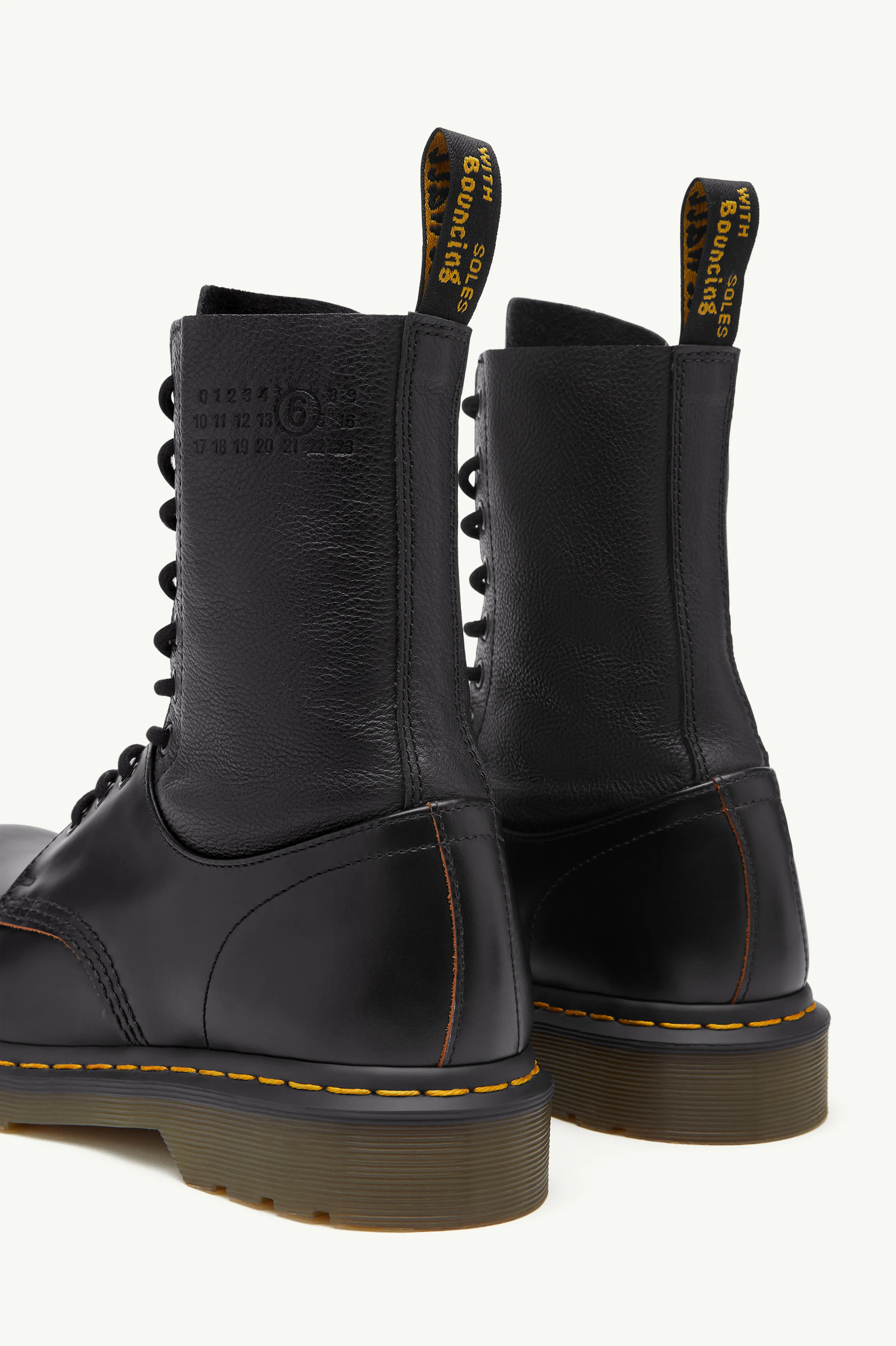 MM6 x Dr. Martens 10 Eye Twisted and Reimagined
