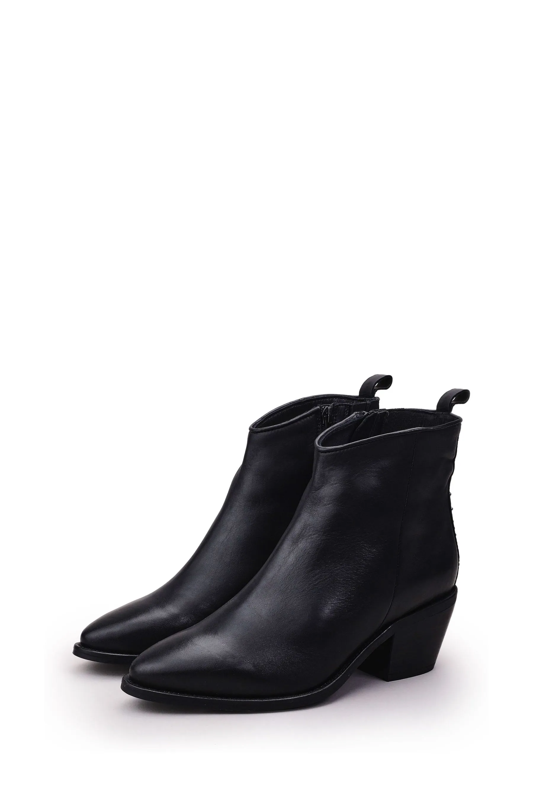 Moda In Pelle Dettagli metallizzati - Stivali western    