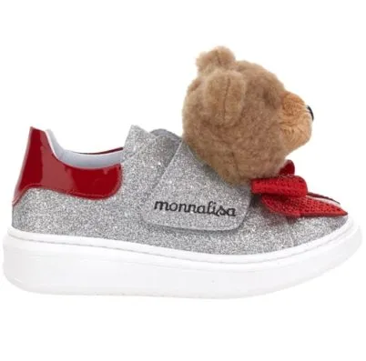 Monnalisa Sneakers  8C0015 a strappo