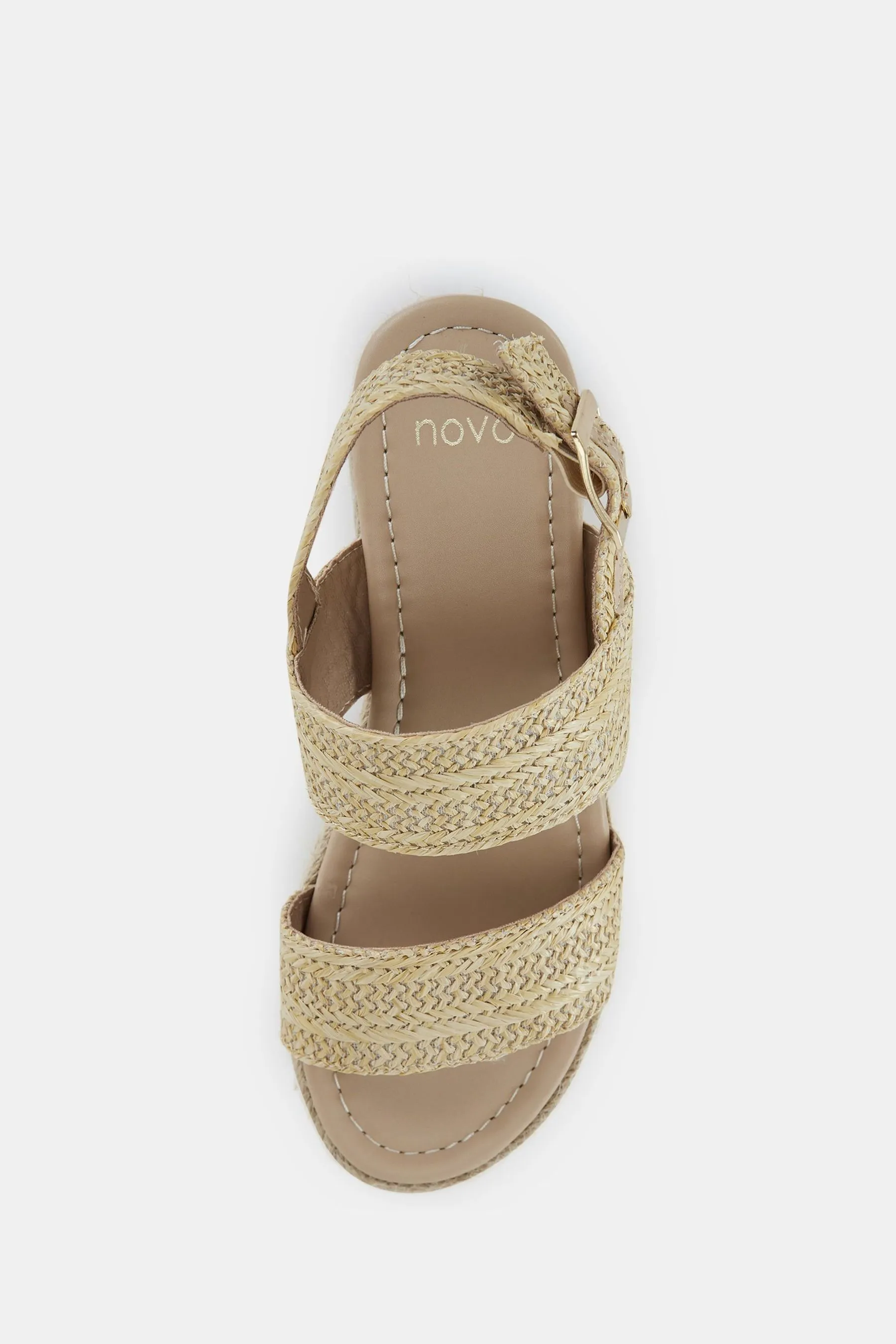 Novo Sadie - Sandali stile espadrillas con due cinturini