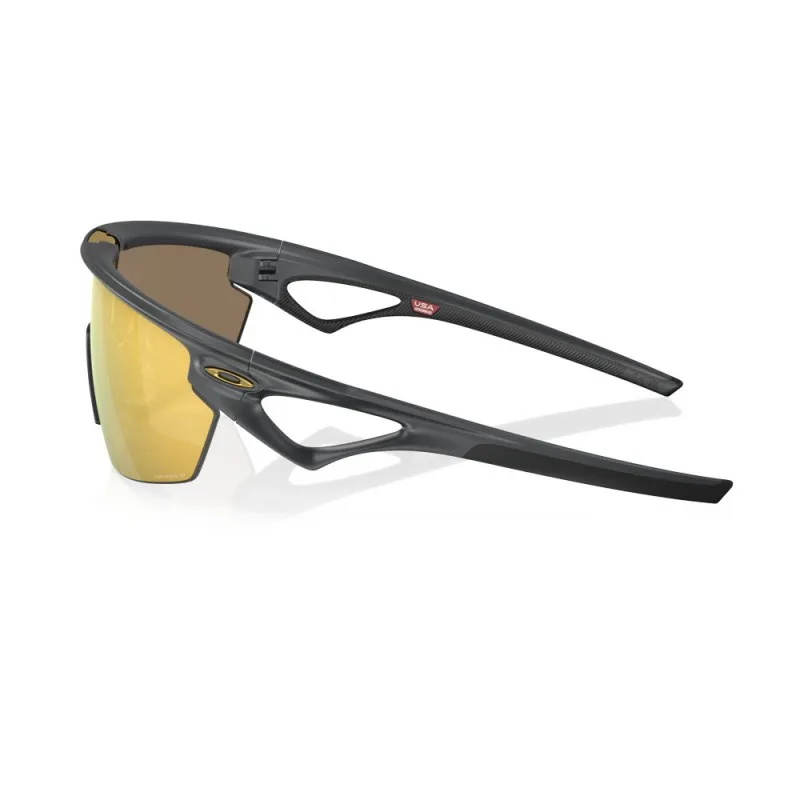 Oakley Occhiali Ciclismo Sphaera Matte Carbon/Prizm 24K Pol