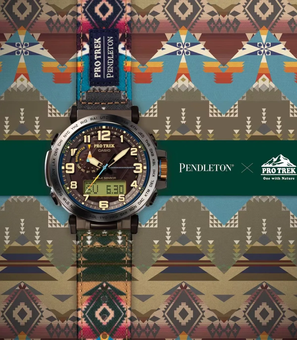 Orologio Casio Pro Trek Pendleton Edizione Limitata PRG-601PE-5ER