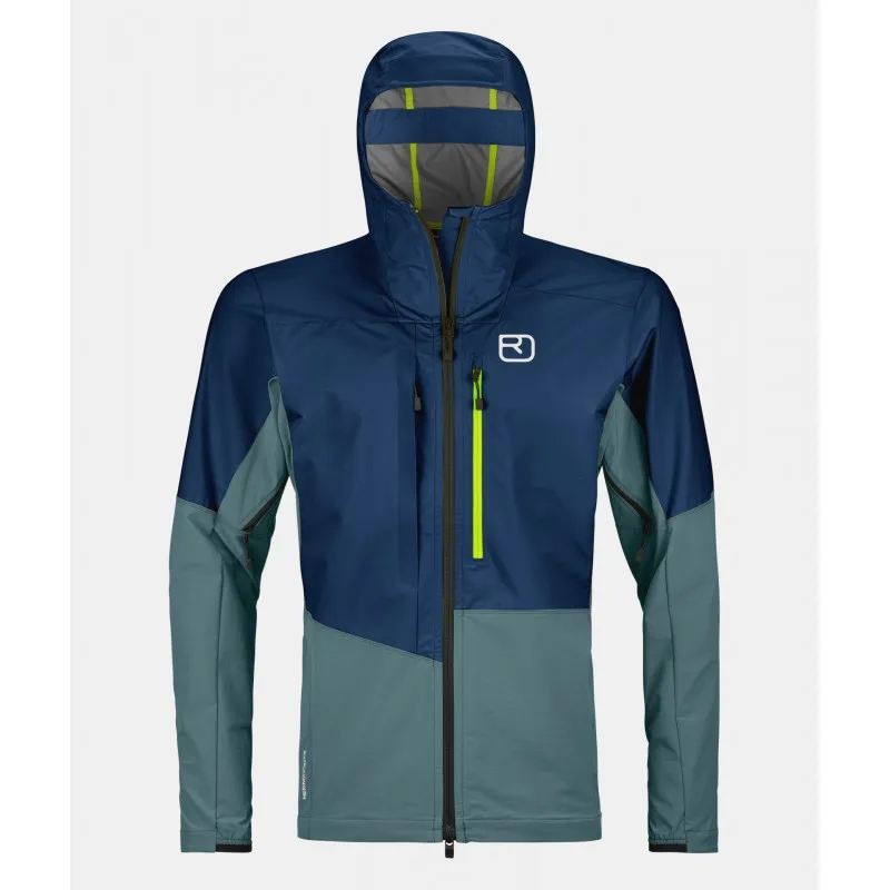 ORTOVOX MESOLA JACKET M  Giacche Softshell DEEP OCEAN