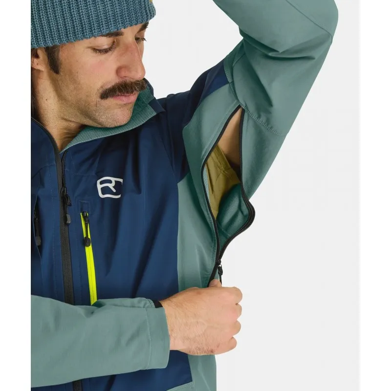 ORTOVOX MESOLA JACKET M  Giacche Softshell DEEP OCEAN