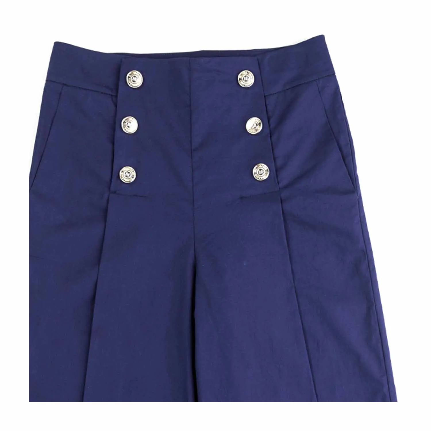 Pantalone Blu Palazzo Bambina