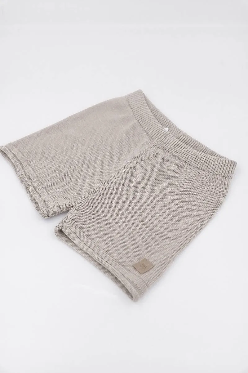 Pantalone Corto Knitted - CAMMELLO 33