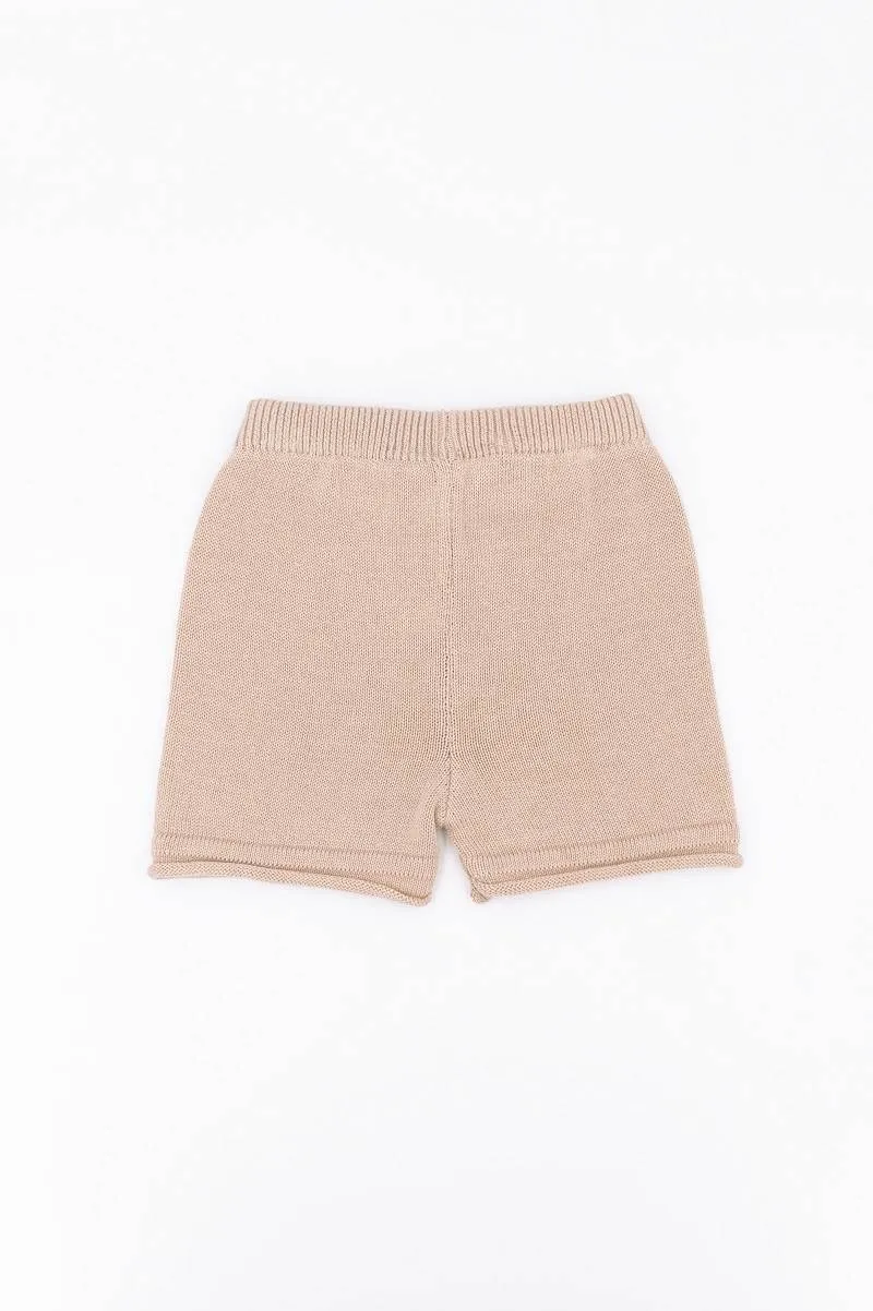 Pantalone Corto Knitted - ROSA 04