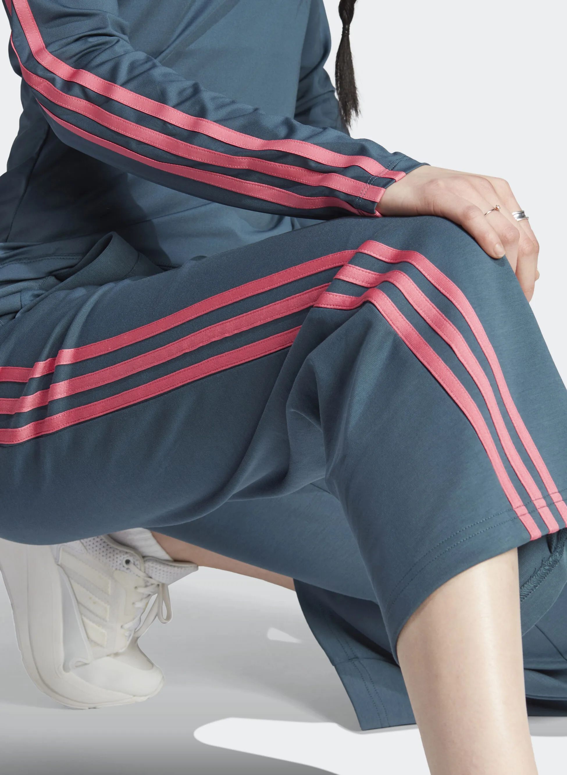 pantalone palazzo 3 stripes fd