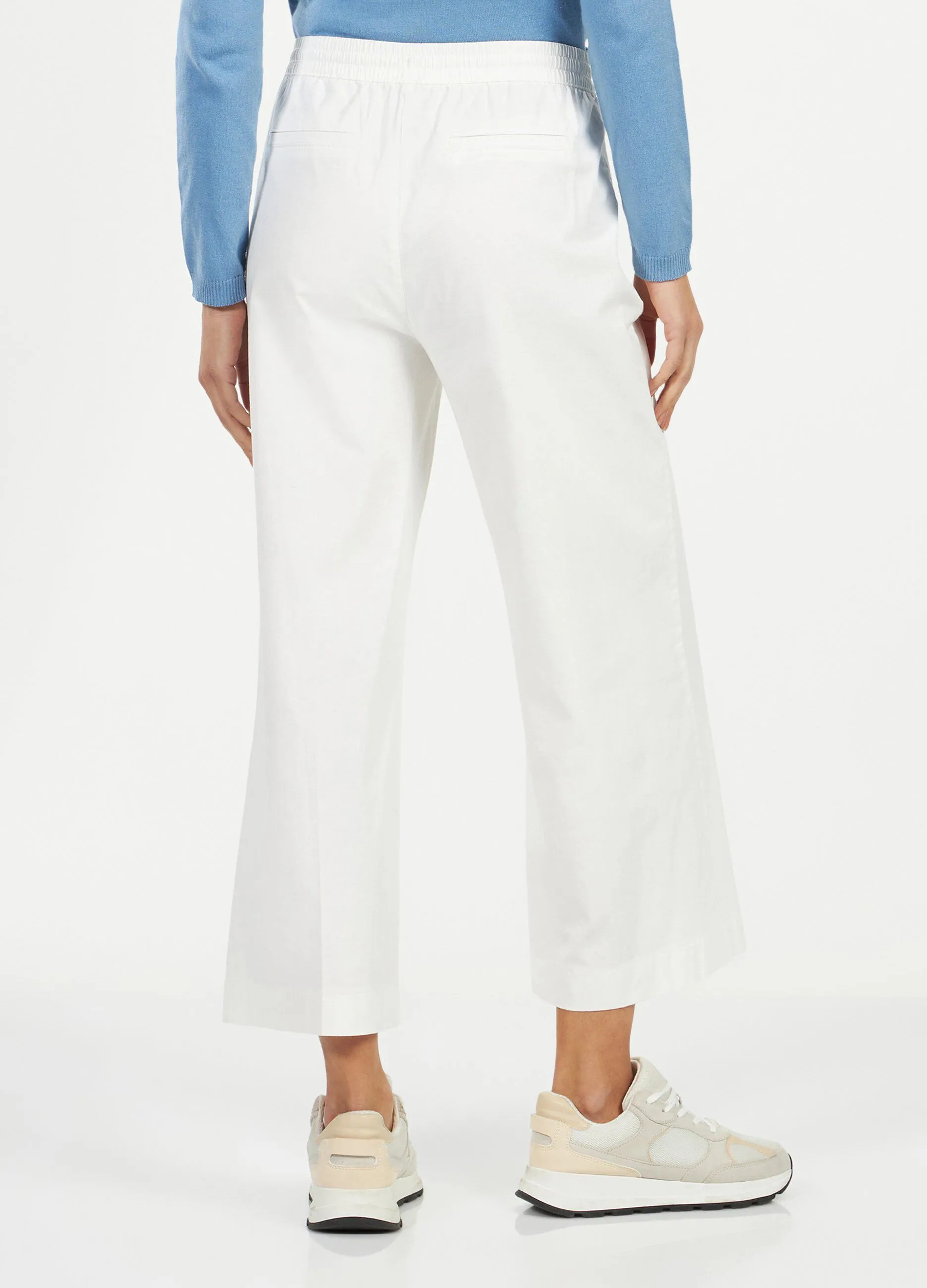 Pantalone palazzo cropped donna