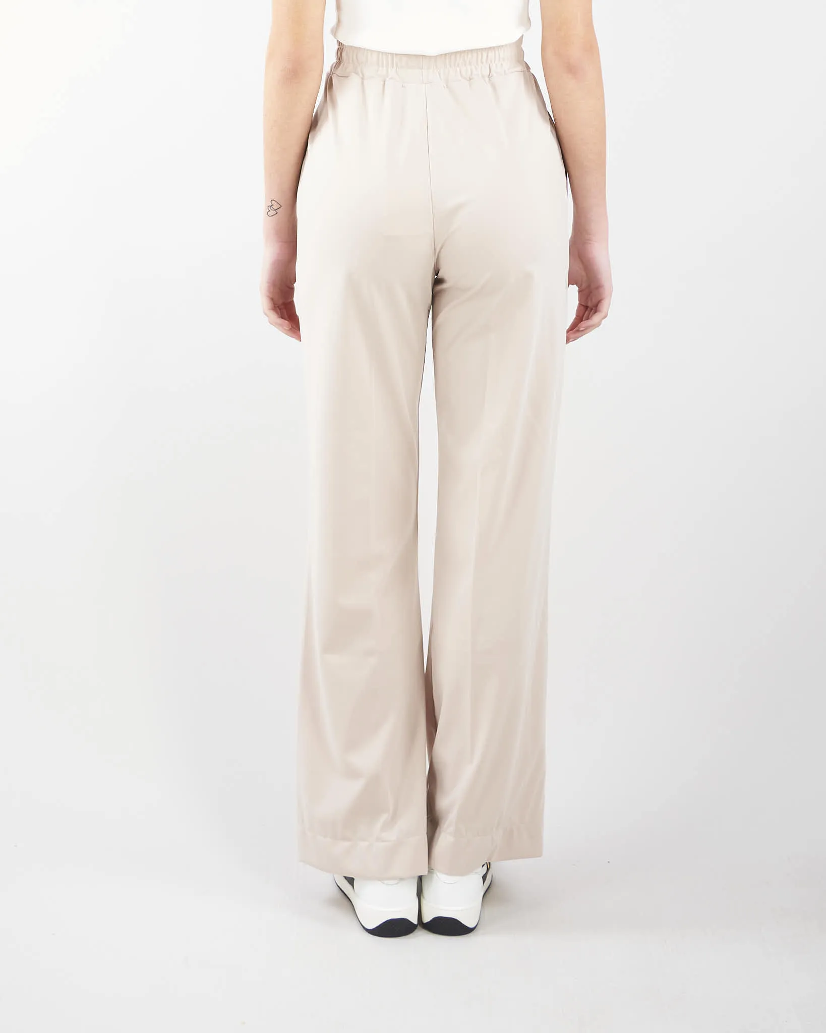 Pantalone palazzo in jersey Hinnominate