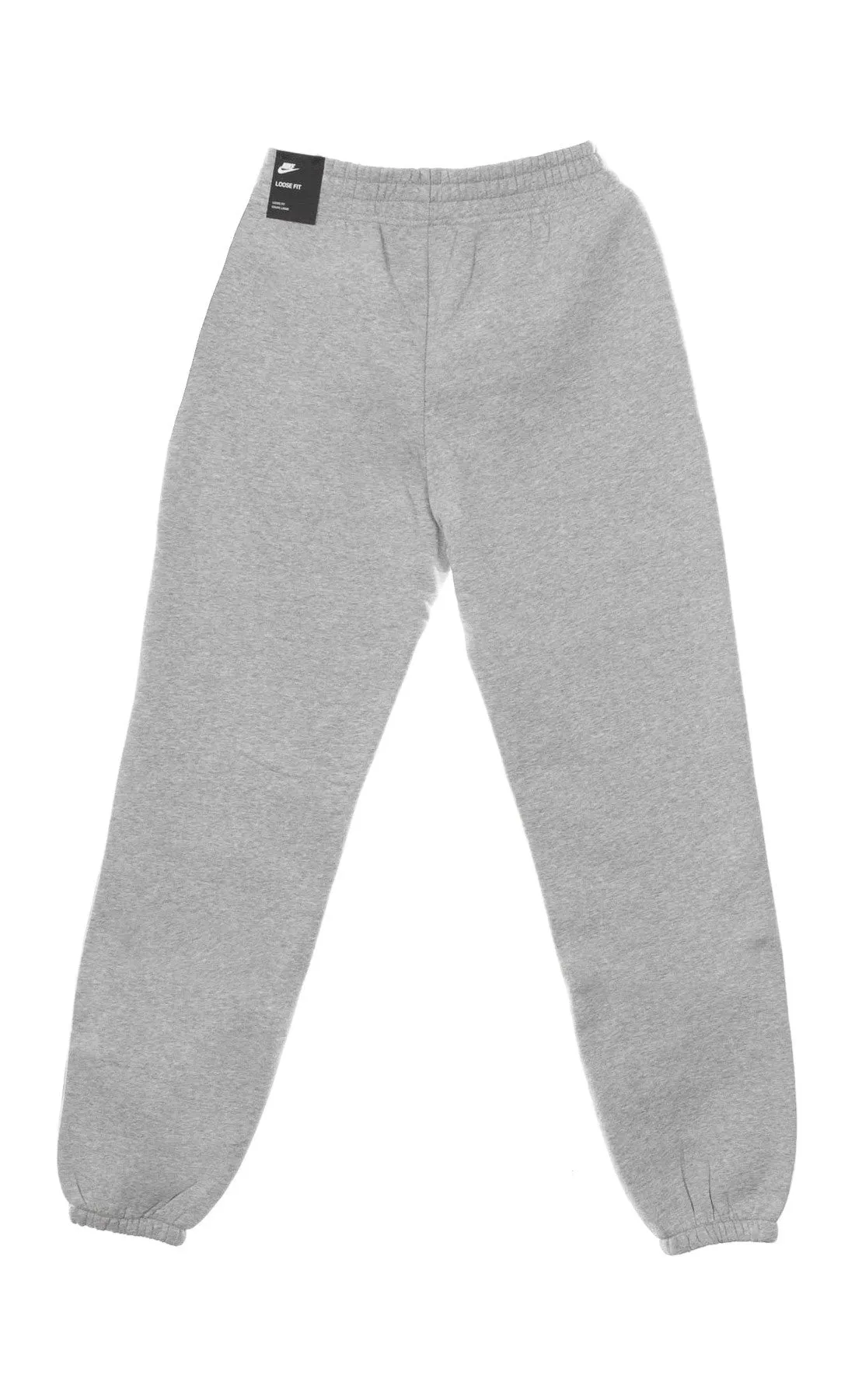 Pantalone Tuta Felpato Donna Essential Trend Dk Grey Heather/white