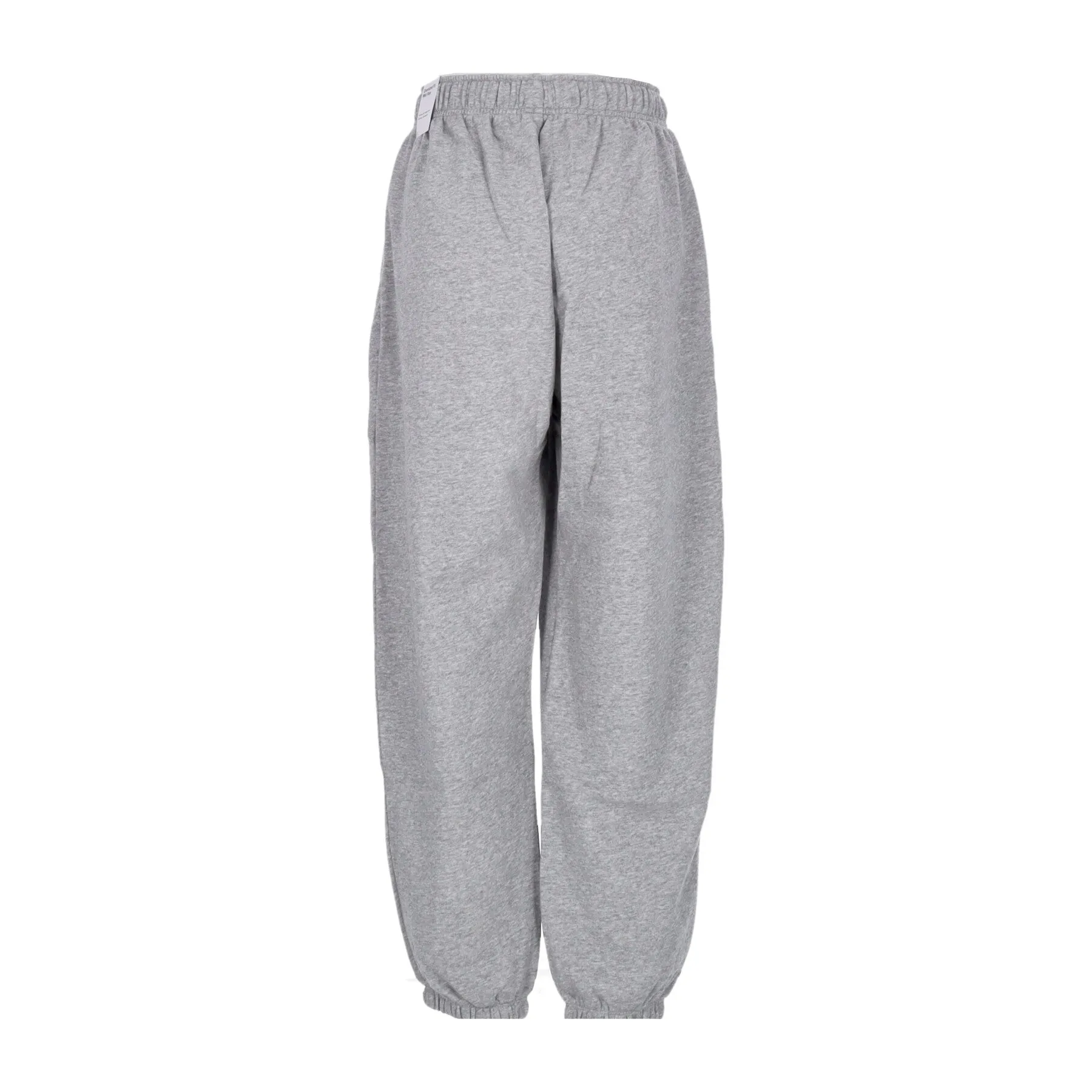 Pantalone Tuta Felpato Donna W Sportswear Club Fleece Mid-rise Oversized Pant Dk Grey Heather/white