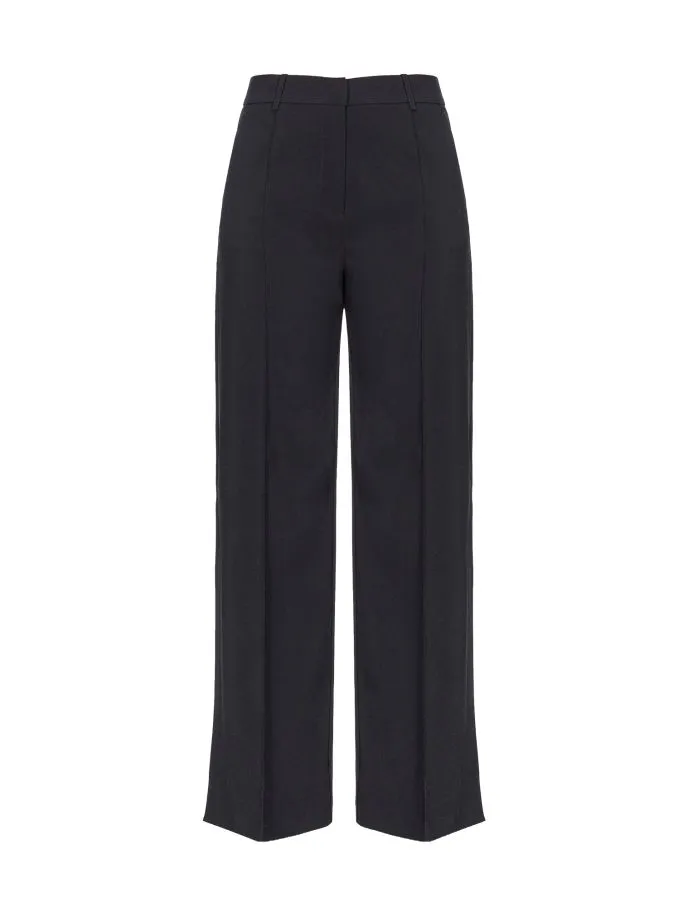 Pantaloni con spacco laterale