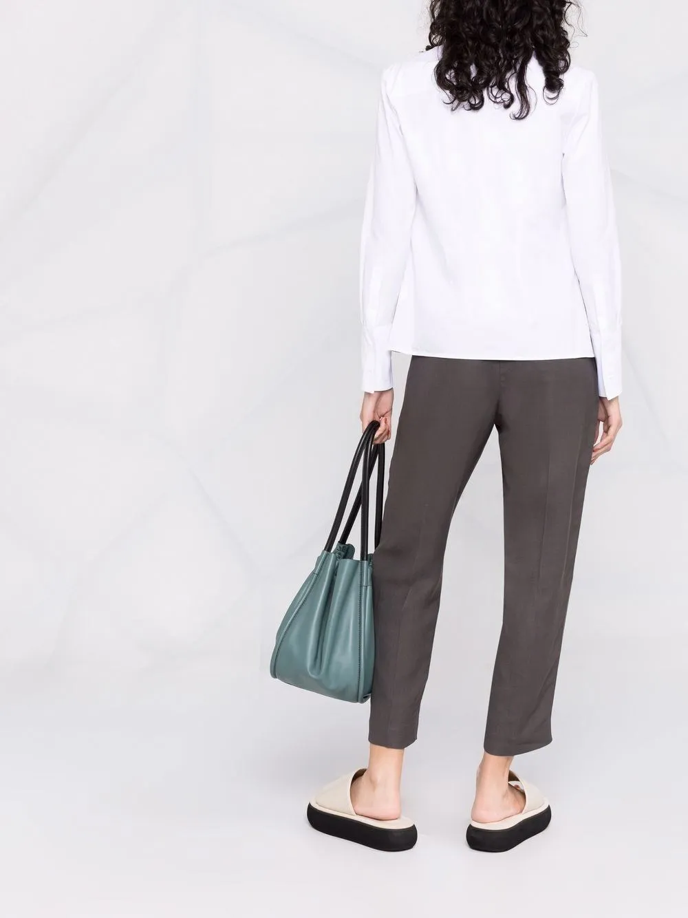 Pantaloni con vita elasticizzata