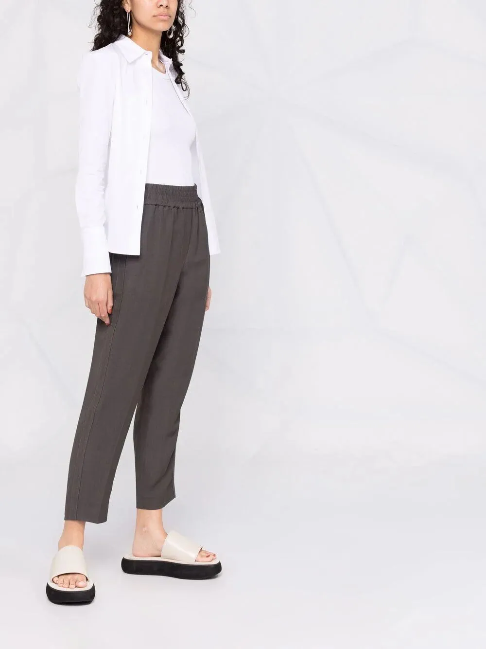 Pantaloni con vita elasticizzata
