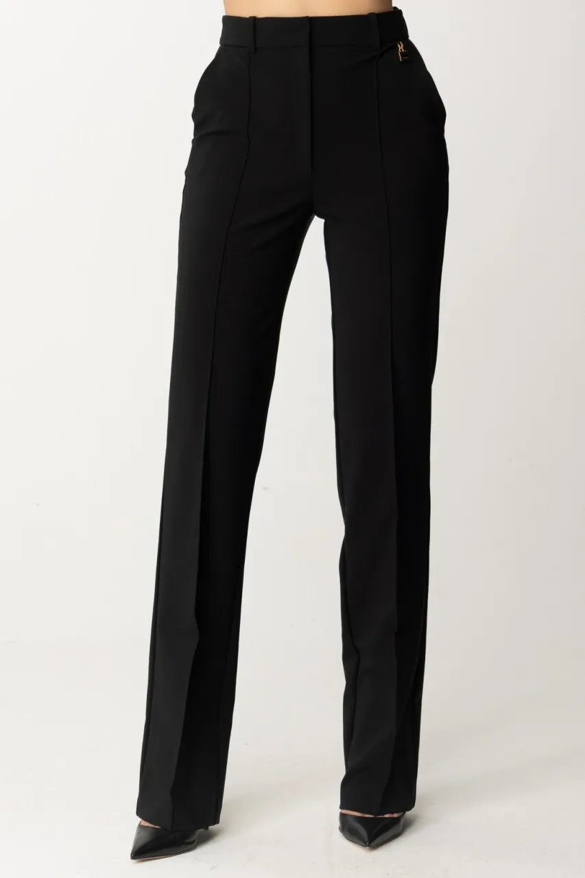 Pantaloni in bielastico Nero