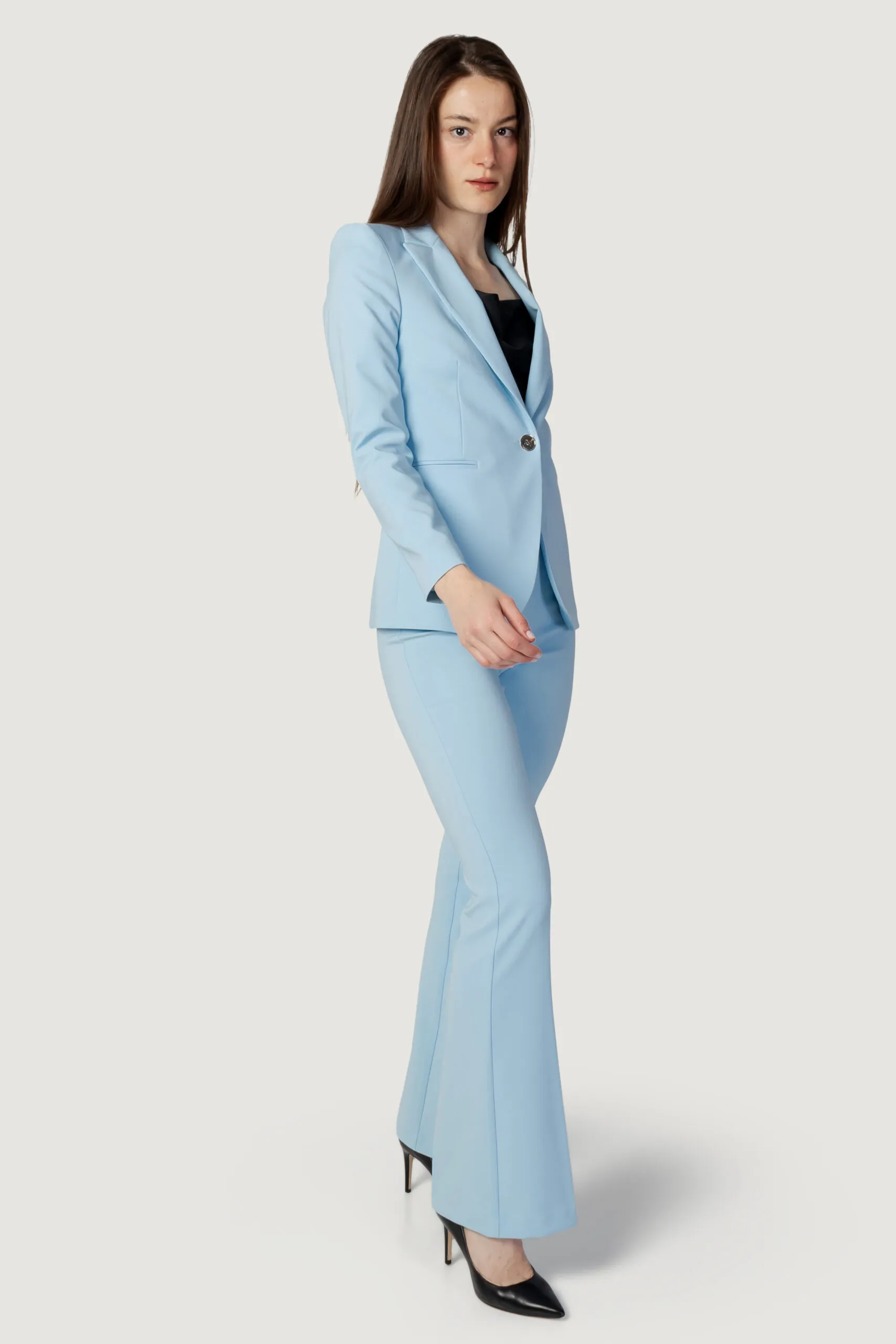 Pantaloni regular Rinascimento rewi Celeste