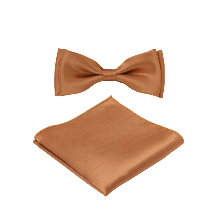Papillon con finitura satinata lucida Oro-Bronzo