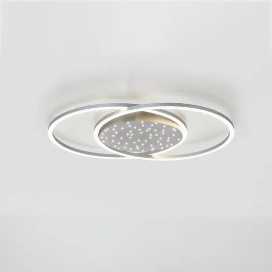 Paul Neuhaus Yuki plafoniera LED, forma rotonda