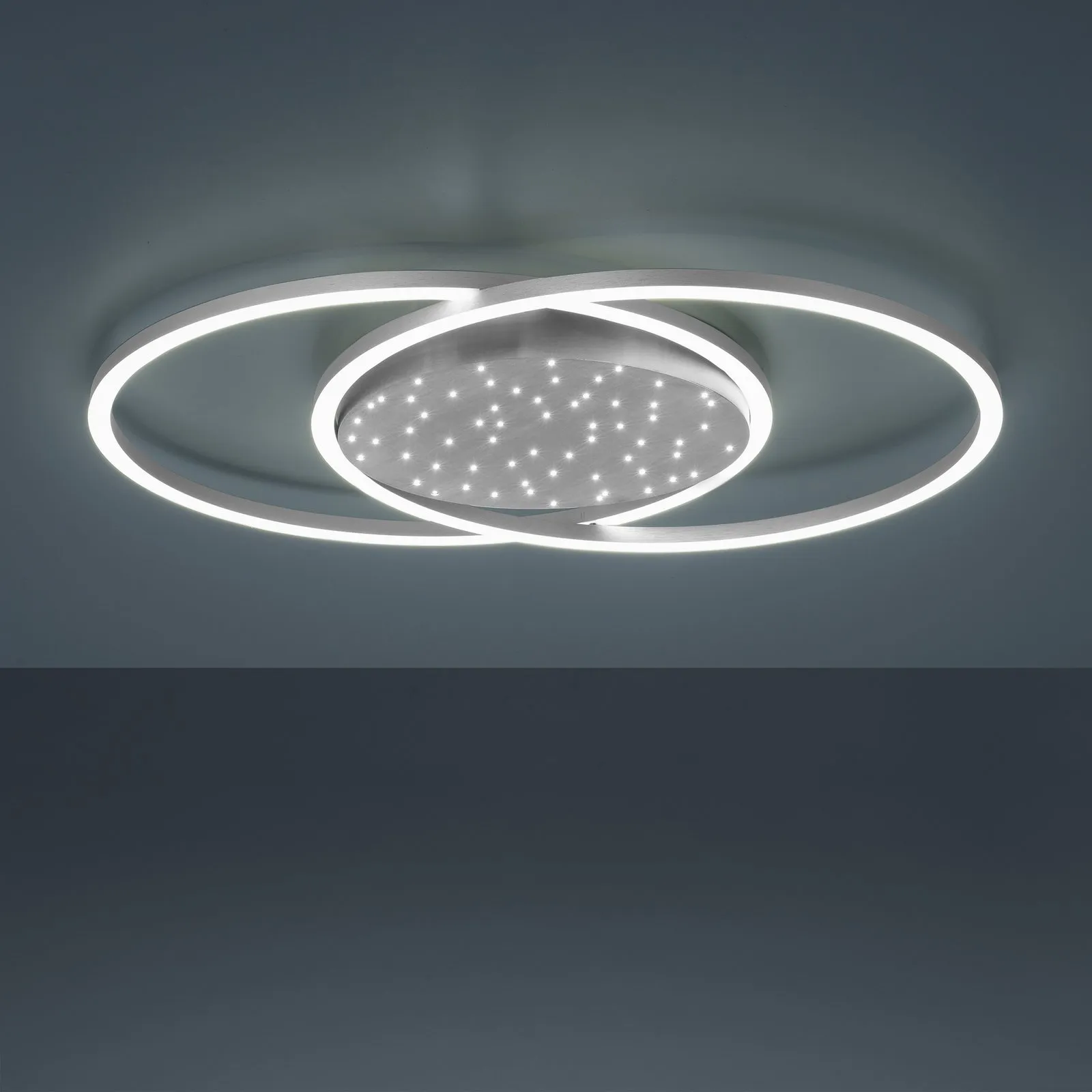 Paul Neuhaus Yuki plafoniera LED, forma rotonda