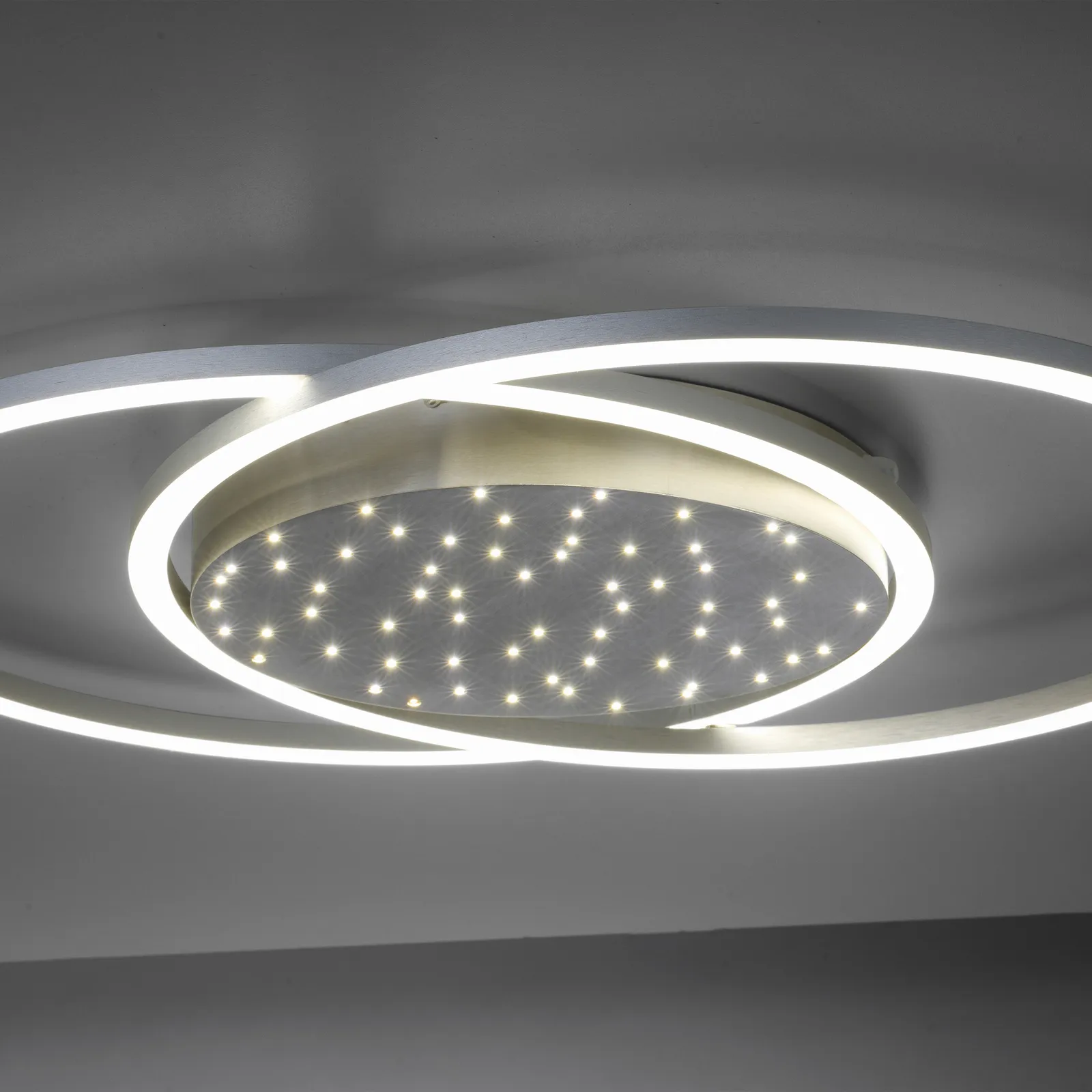 Paul Neuhaus Yuki plafoniera LED, forma rotonda