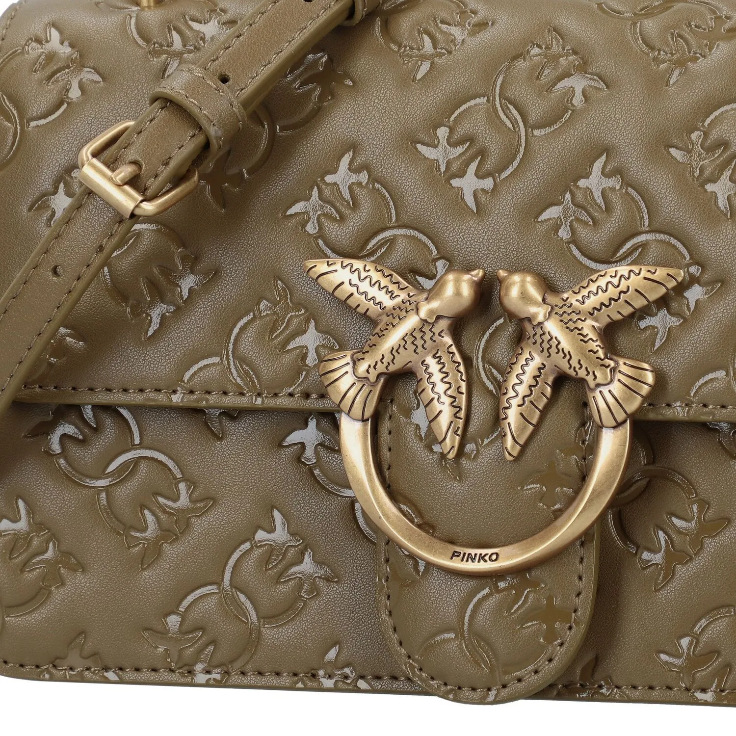 PINKO Love One Borsa a tracolla Pelle 21 cm
