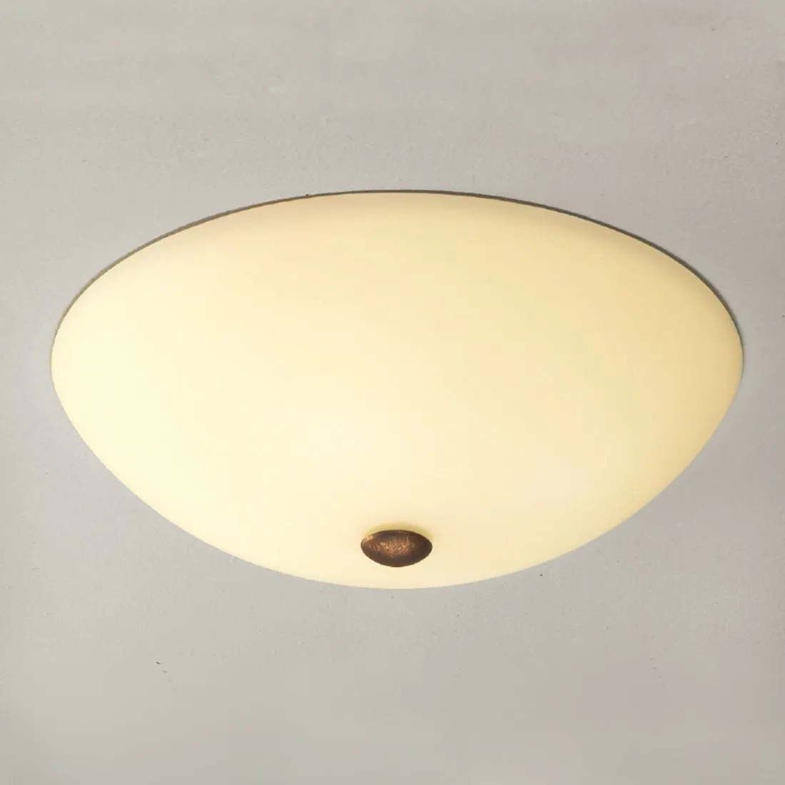 Plafoniera classica LAM 3460 3PL E27 LED vetro lampada soffitto