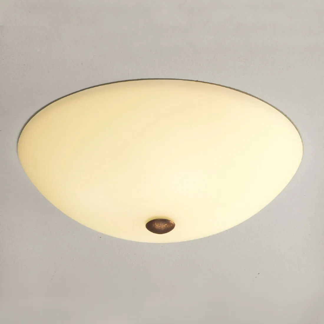 Plafoniera classica LAM 3460 3PL E27 LED vetro lampada soffitto