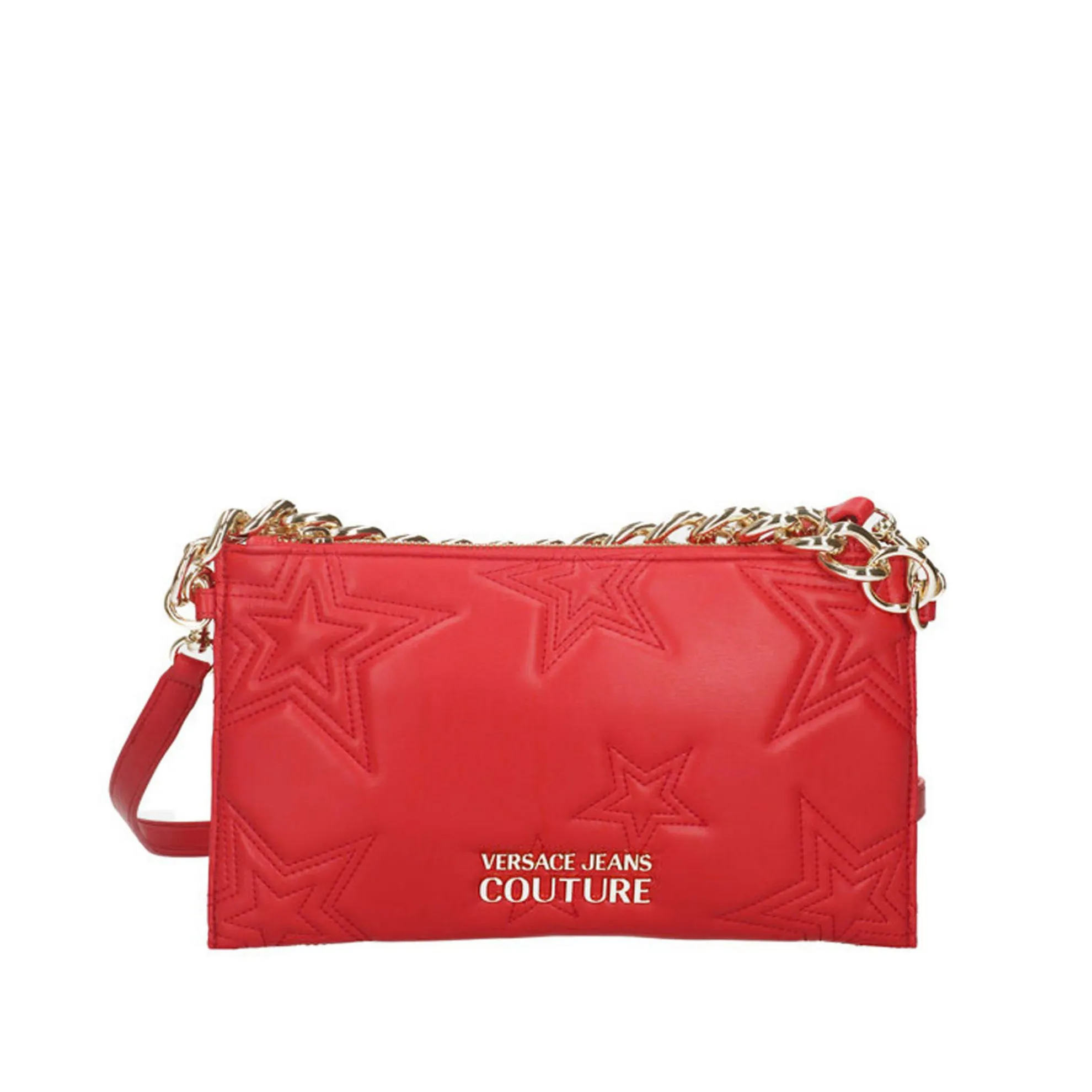 Pochette in ecopelle con stelle