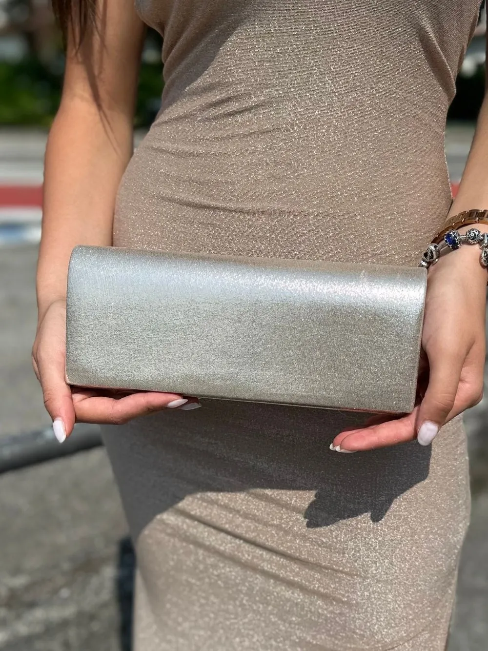 Pochette lucida con specchio