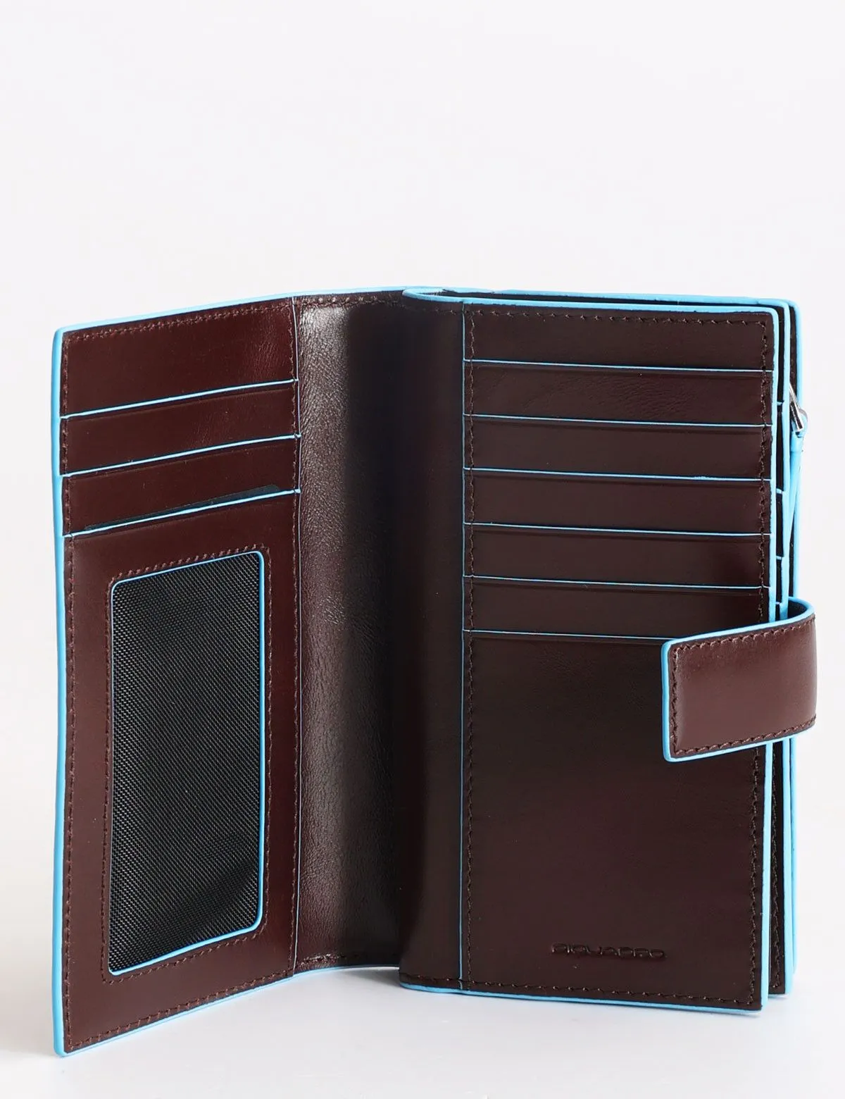 Portafoglio Piquadro donna con RFID Blue Square