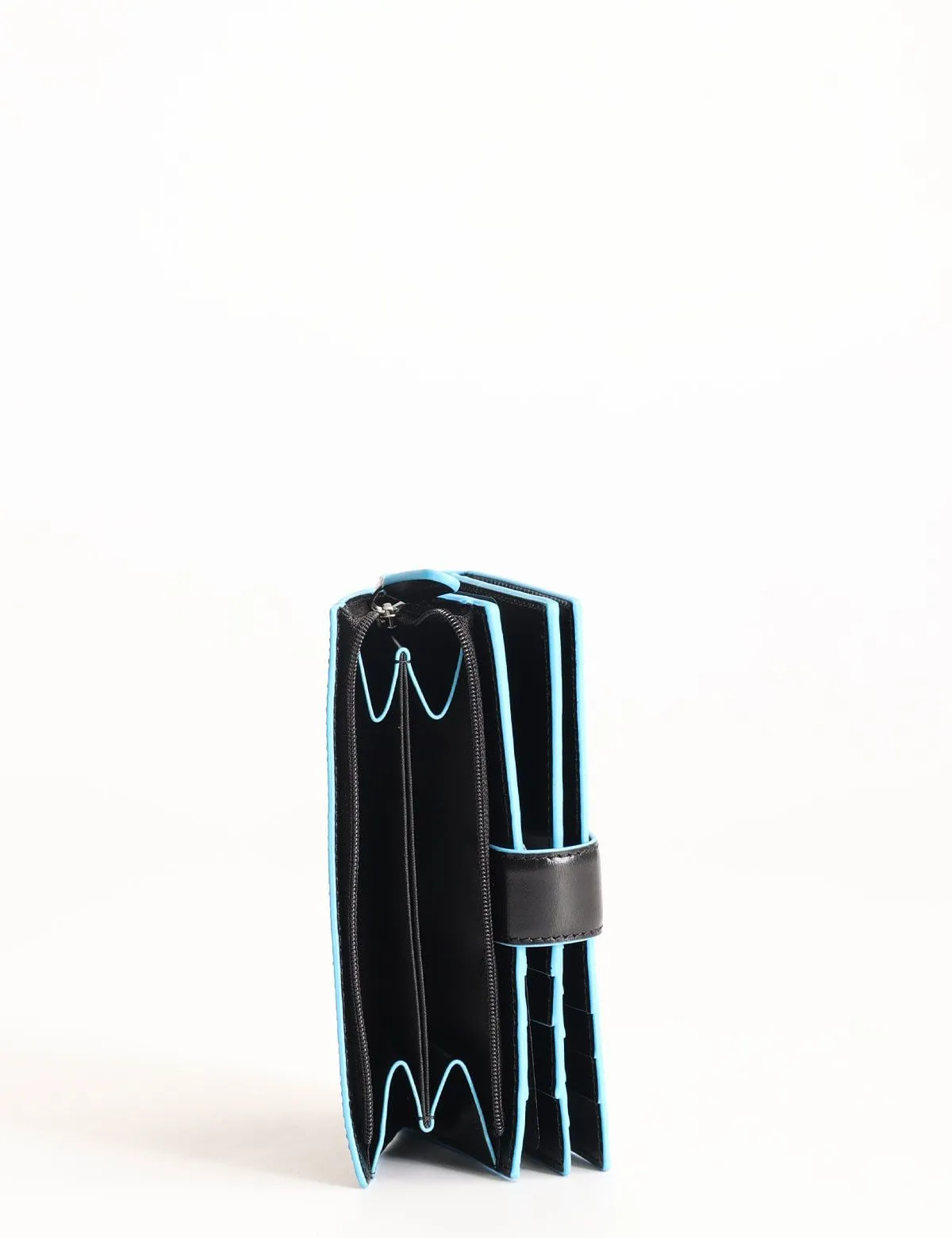 Portafoglio Piquadro donna con RFID Blue Square