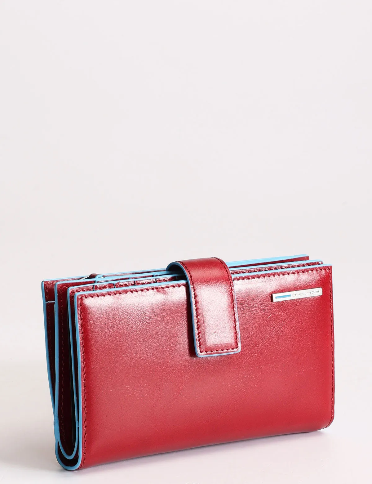 Portafoglio Piquadro donna con RFID Blue Square