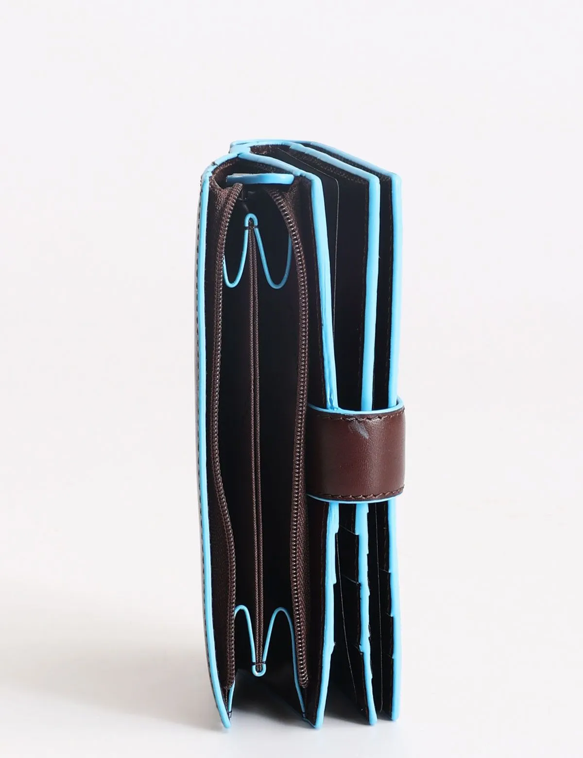 Portafoglio Piquadro donna con RFID Blue Square