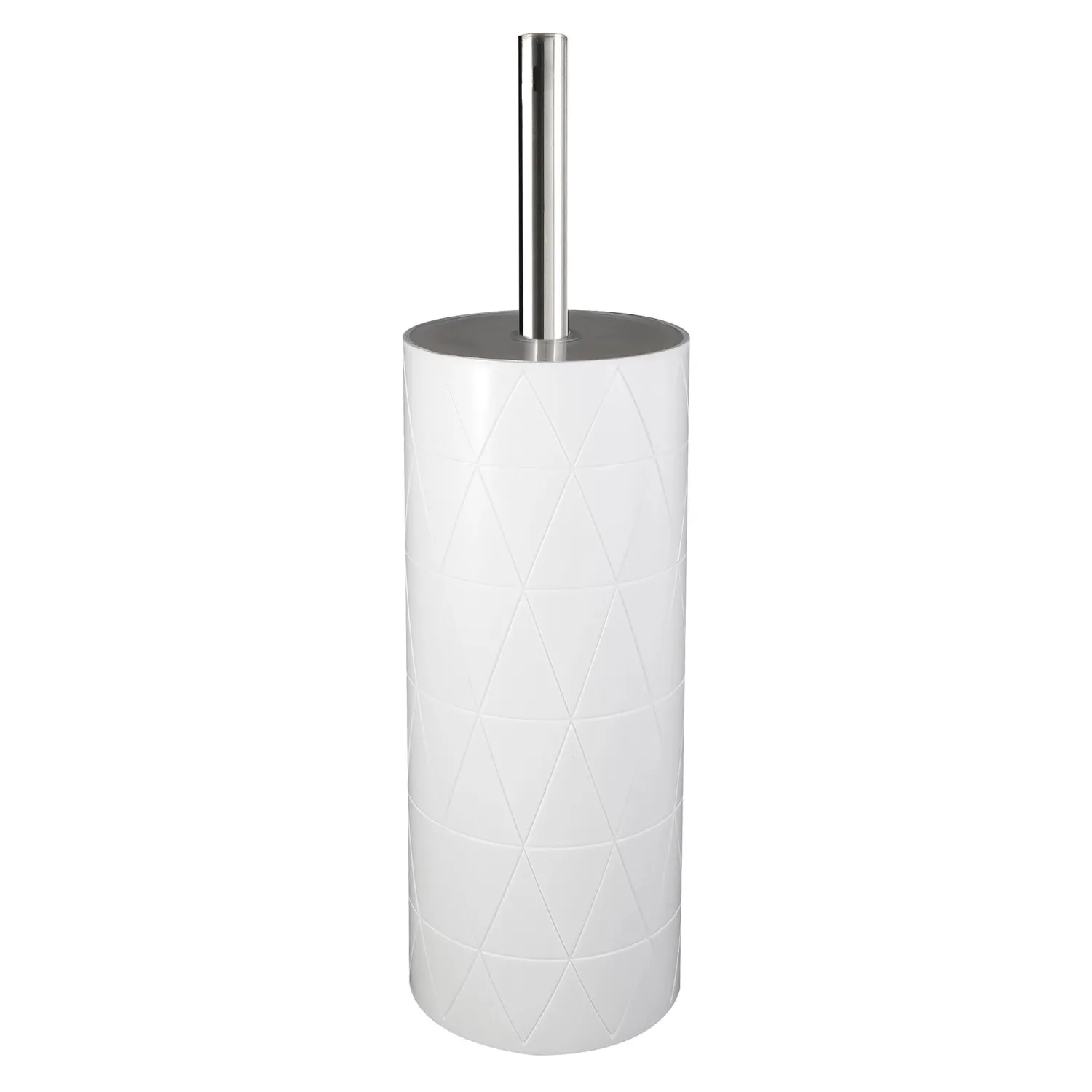 Portascopino bagno Bridge H 38 cm bianco