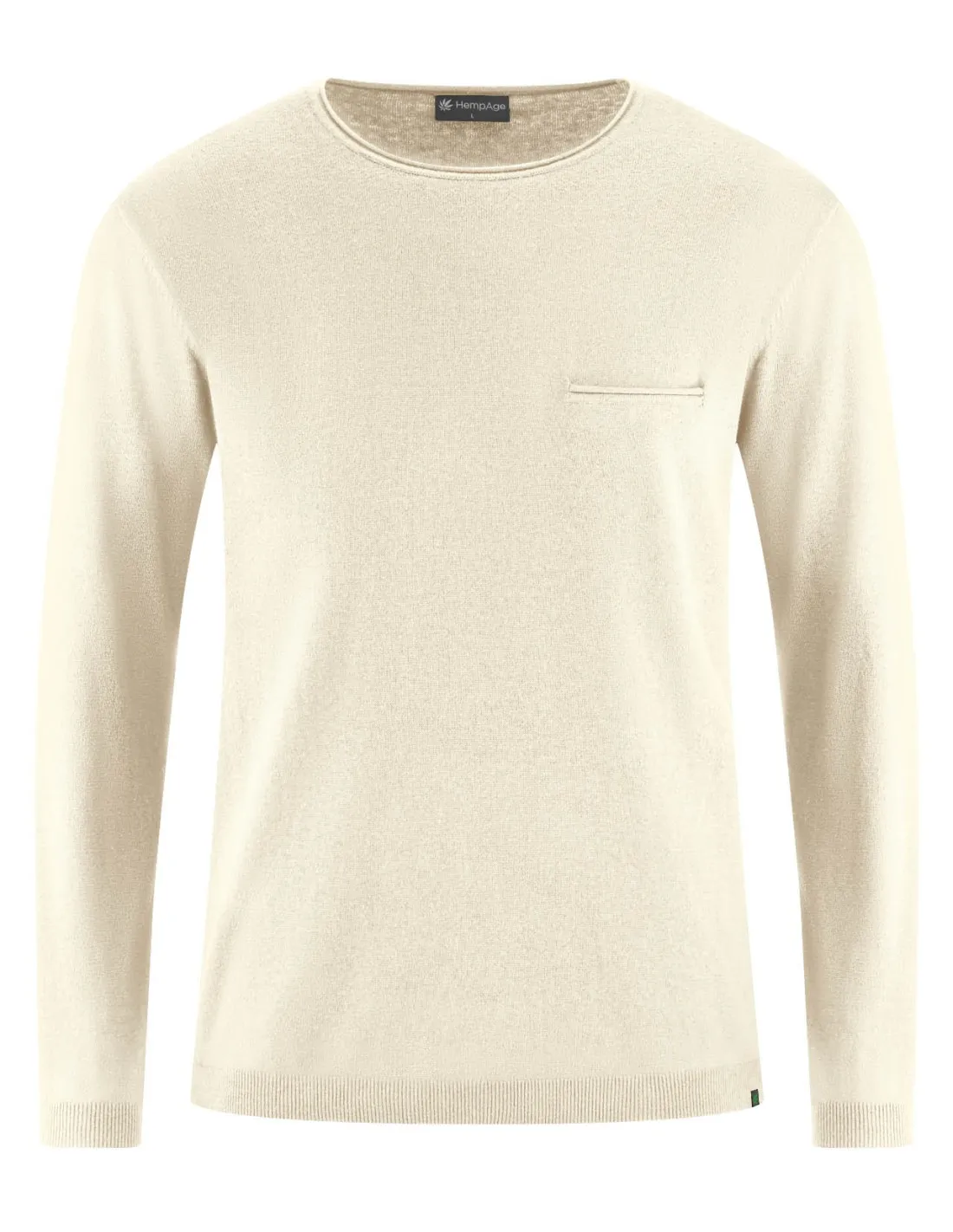 PULL UOMO IN CANAPA E COTONE BIO