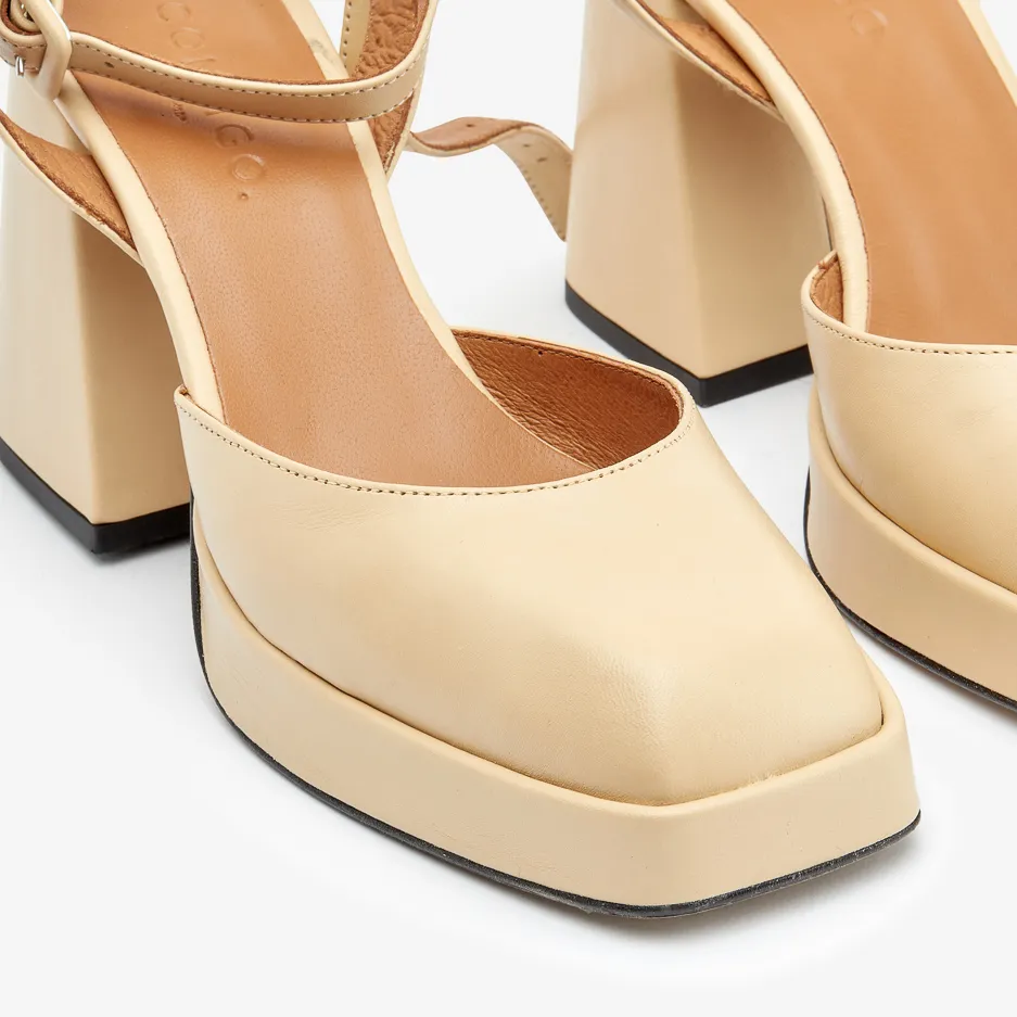 Pumps Panna Tacco a Campana