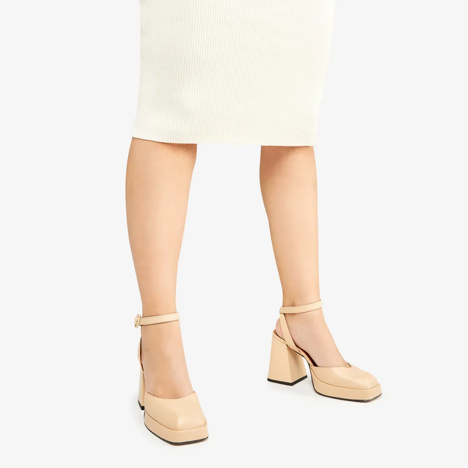 Pumps Panna Tacco a Campana
