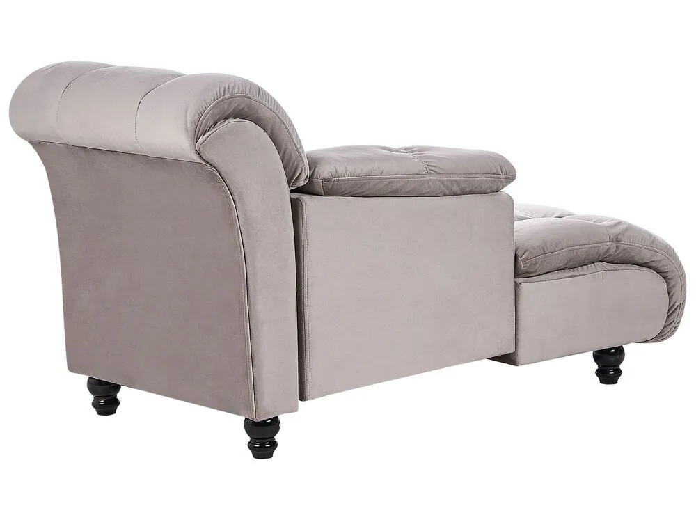 Right Hand Chaise Lounge Taupe LORMONT