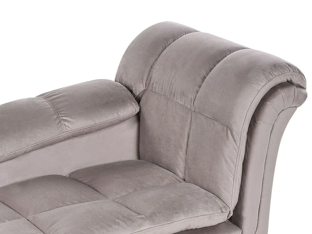 Right Hand Chaise Lounge Taupe LORMONT